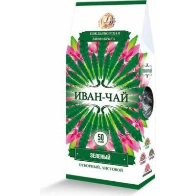 Ivan Emeljanovská biofabrika Zelený čaj sypaný 50 g