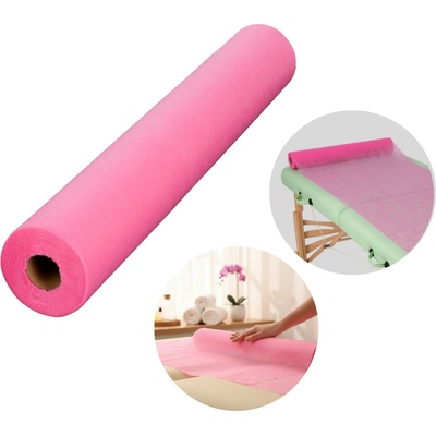 Habys Jednorázové netkané textilie v roli 60 růžové 50 m 18g/m2