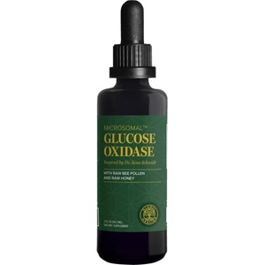 Global Healing При диабет - Глюкозна оксидаза, 59.2 ml капки (03296 (GO-2OZ))