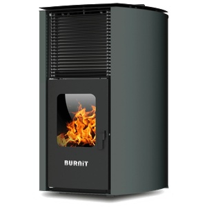 SUNSYSTEM BURNiT Advant 18 kW anthracite grey Камини