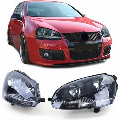 Angeleyes Predné čierne svetlá VW Golf 5 1K, VW Jetta 3 1K