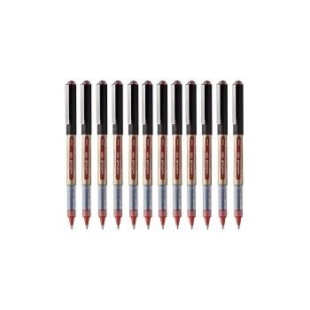 uni Писалка с течно мастило Uni-Ball Rollerball Eye Broad UB-150 Червен 1 mm (12 броя)