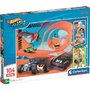 Clementoni Детски пъзел Clementoni от 104 части - Hot Wheels (вариант 2) (25776) - ozone