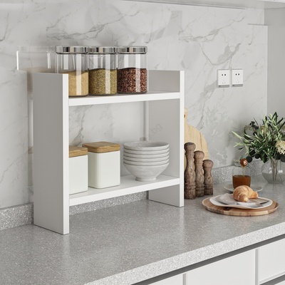 ASIR GROUP Кухненски рафт DENVER 30x34 см бял (AS1891)