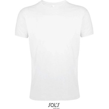 Sol's Regent Fit pánske tričko Slim Fit biele