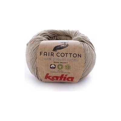 FAIR COTTON Katia Farby FAIR COTTON: 23 srnčia hnedá