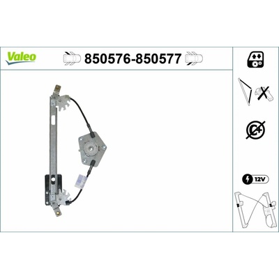 Mechanizmus zdvíhania okna VALEO 850577 850577