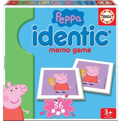 Educa Pexeso Prasátko Peppa 36 kartiček
