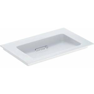 Geberit One Slim 75 см бяла мивка за мебели със специален канал (505.003.00.1)