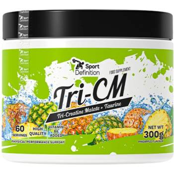 Image 1 of SportDefinition TRI-CM | Tri-Creatine Malate [300 грама] Ананас