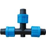 ELMARK T-КОНЕКТОР ЗА ЛЕНТОВ МАРКУЧ 16Х16x16mm, 5БР К-Т (81257)