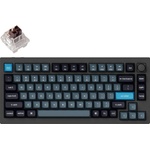 Keychron Q1 Pro Black-Blue QMK TKL K Brown Switch (Q1P-M3) Клавиатури