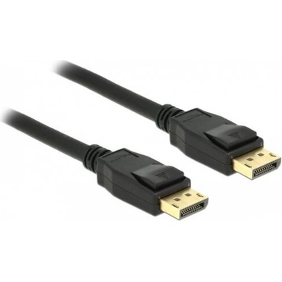 Кабел DELOCK, Displayport 1.2 мъжко/мъжко, 4K, 1 м, Черен (83805)