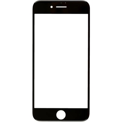 AppleKing přední dotykové sklo, včetně OCA lepidla, rámečků pro přední fotoaparát, proximity sensor a mřížky pro sluchátko pro iPhone 7 - černé