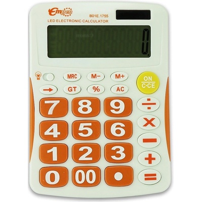 Empen Helika E1755, LED podsvícením, oranžovobílá