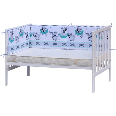 Scarlett Mantinel do postieľky Tigi tyrkysová 4-dílný