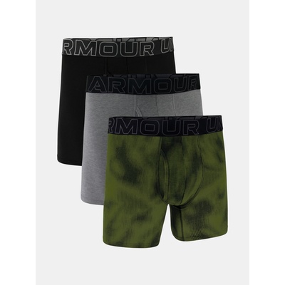 Under Armour M UA Perf Cotton Nov 6in Боксерки 3 броя Under Armour | Zelen | МЪЖЕ | 5XL