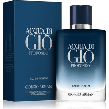 Giorgio Armani Acqua di Gio Profondo 2024 Refillable Парфюм EDP за мъже 100ml