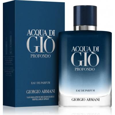 Giorgio Armani Acqua di Gio Profondo 2024 Refillable Парфюм EDP за мъже 100ml