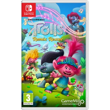 Image 1 of GameMill Entertainment DreamWorks Trolls Remix Rescue (Switch)