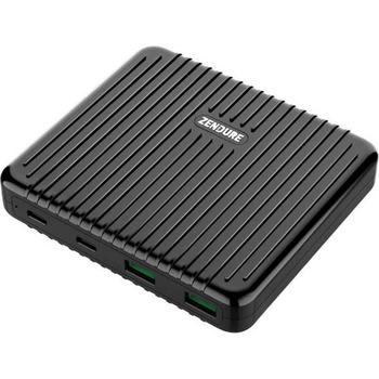 Image 1 of Zendure SuperPort 4 Desktop Charger With Dual PD 100W - захранване за ел. мрежа за лаптопи, смартфони и таблети с 2xUSB-A и 2xUSB-C изходи с технология за бързо зарежданe (черен)