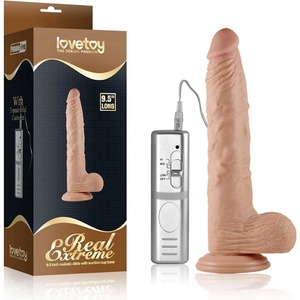 Lovetoy 9, 5'' Реал Екстрим Вибриращо Дилдо