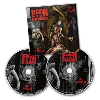 LEGION OF THE DAMNED - Feel the blade/Cult of the dead-2cd