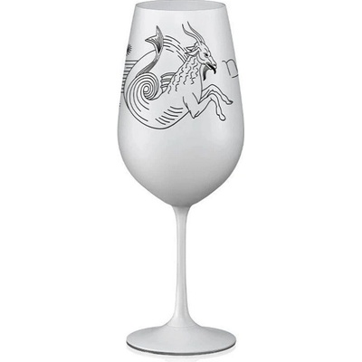 Crystalex sklenice Zvěrokruhy Kozoroh bílá 550 ml