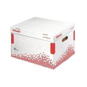 Esselte Filing box esselte speedbox housing 7 binders 75 mm white