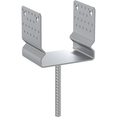 Domax PSSZ 160 "U" Patka kotevní sloupku 161x120x150x4mm