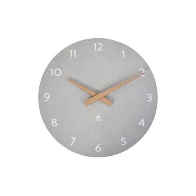 Alba Стенен часовник, 30 cm, ALBA, "Hormilena", светло сив HORMILENA G (HORMILENA G)