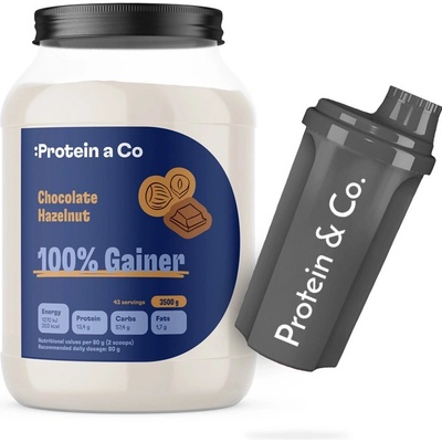 Protein&Co. Gainer 3500 g – Zbozi.Blesk.cz