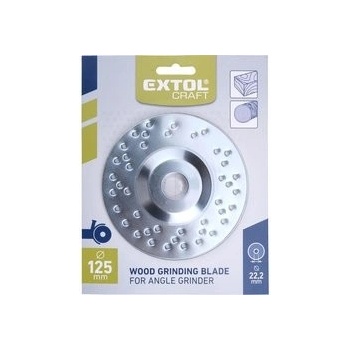 EXTOL CRAFT Kotouč na dřevo 125x1x22,2mm extra hrubý