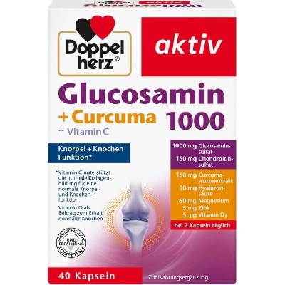Doppelherz aktiv Glucosamin 1000 - 40 капсули