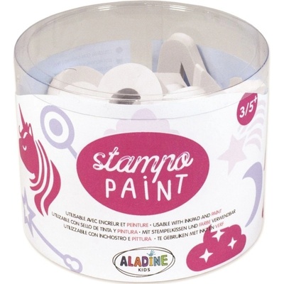 Aladine Malovací pěnová razítka Stampo Paint Jednorožci