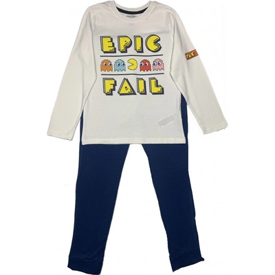 Eplus M chlapčenské pyžamo Pacman modrá