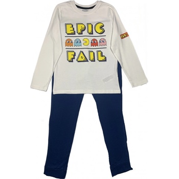 Eplus M chlapčenské pyžamo Pacman modrá