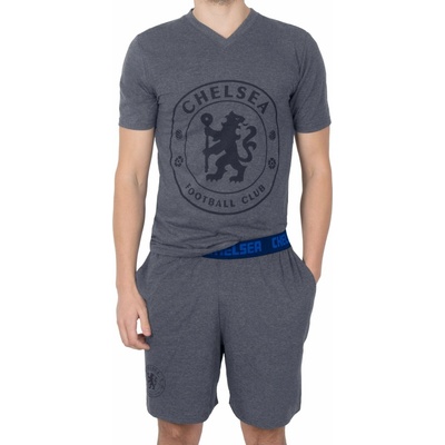 Chelsea FC pánske pyžamo bavlnené krátky rukáv