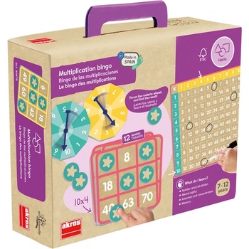 AKROS БИНГО ЗА УМНОЖЕНИЕ