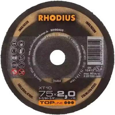 Rhodius Řezný kotouč 75 x 2,0 x 10,0 mm 206804