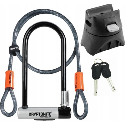 Kryptonite Kryptolok STD+KRYPTOFLEX 10mm/120