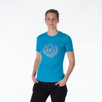Northfinder Dámske tričko pohodlné polopriliehavé MILDRED royalblue
