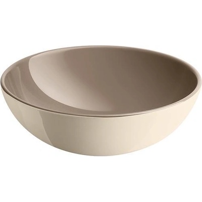 Emile henry (Франция) Керамична купа за салата emile henry individual salad bowl - Ø15.5 см - цвят сиво-бежов и екрю (eh 2116-g9)