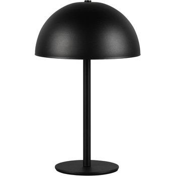 TRIO Матово черно LED настолна лампа с метален абажур (височина 21 cm) Munoz - Trio (R54891132)