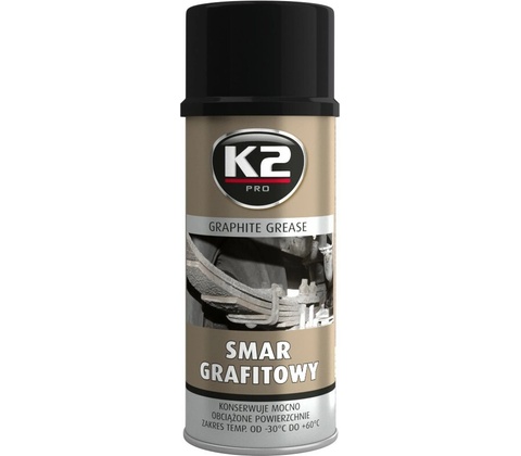 K2 Grafitové mazivo ve spreji 400 ml