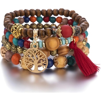 HARAHU Гривни ma-27510 - Червена kp27510 (ma-27510)