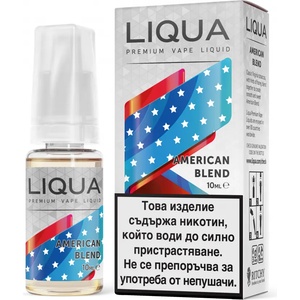  никотинова течност Liqua Elements - American Blend 18мг