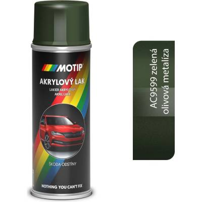 Škoda Autoemail AC9599 Zelená olivová metalíza 200ml