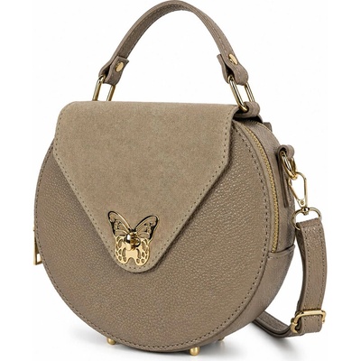 Dámská kabelka LOCCA MILANO LM-003 taupe