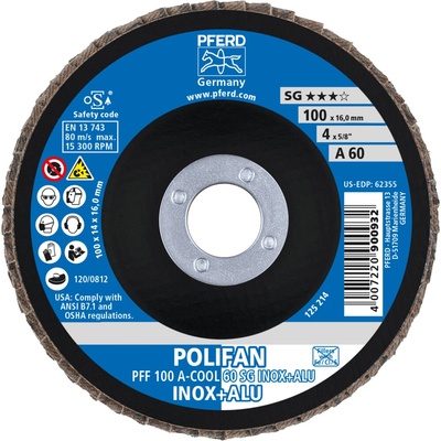 Pferd lamelový brúsny kotúč 100 mm 67656100